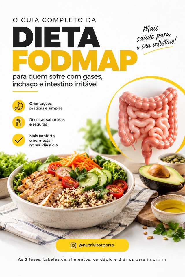 Capa do Guia Completo da Dieta FODMAP