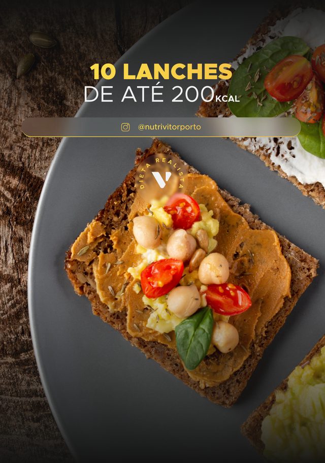 Capa do ebook 10 Lanches de até 200 kcal
