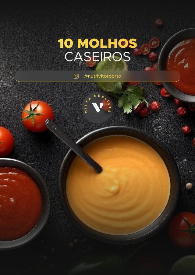 Capa do ebook 10 Molhos Caseiros