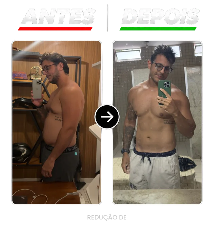Resultado de aluno: antes e depois