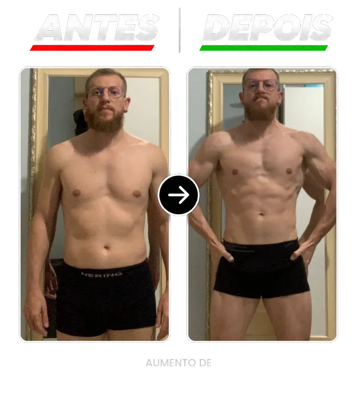 Resultado de aluno: antes e depois
